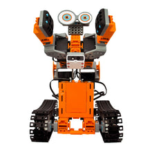 Cargar imagen en el visor de la galería, Kit Robot Interactivo Tipo Tanque con 190 Piezas y Control Bluetooth para aprender robótica | AR-TANKBOT