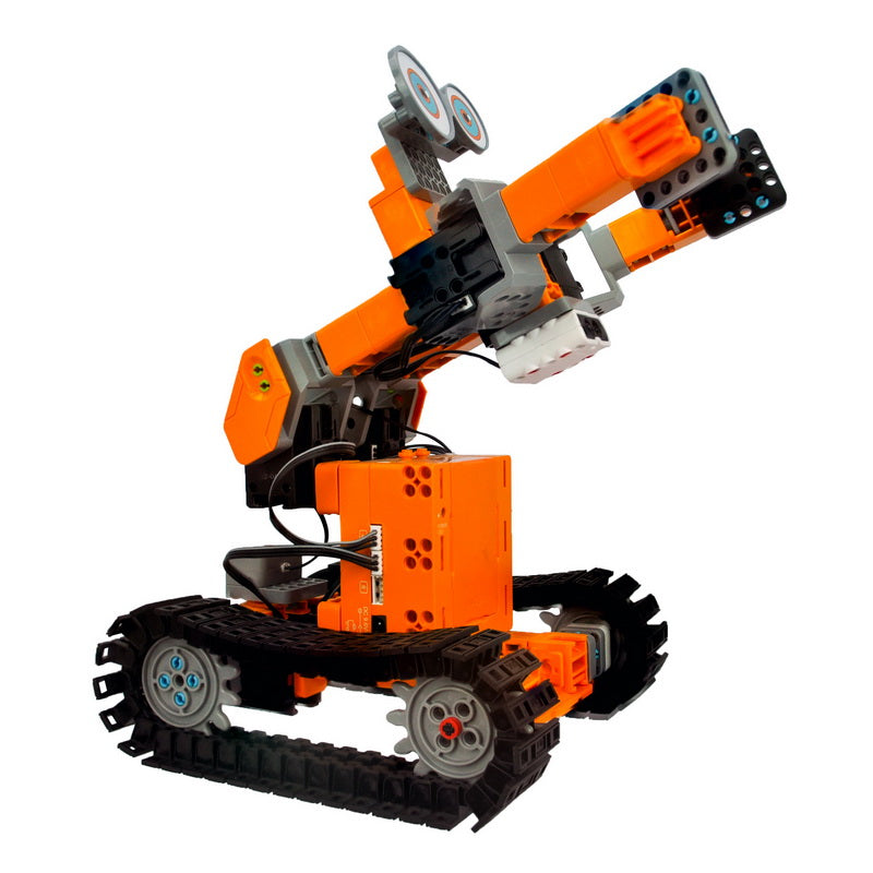 Kit Robot Interactivo Tipo Tanque con 190 Piezas y Control Bluetooth para aprender robótica | AR-TANKBOT