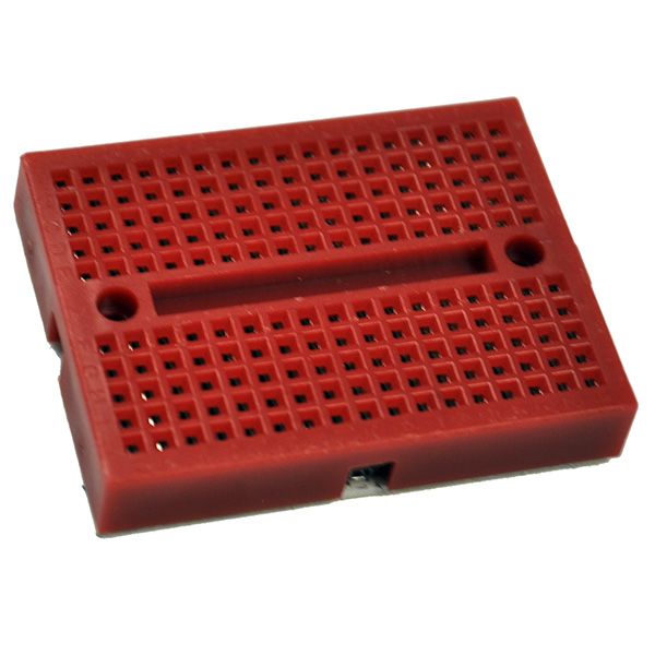 Mini protoboard rojo | AR-PBR