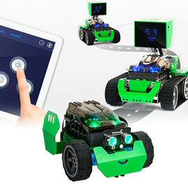 Kit Robot Car 2 Ruedas 4-en-1 con Bluetooth, evasión de obstáculos y seguidor de líneas | AR-RQSCOUT