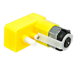 Motorreductor DC en “L” Doble Eje 1:48 3–6V para Robot Arduino | AR-DCMOTORL